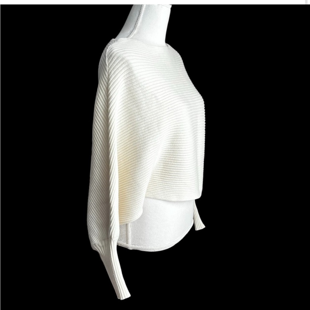 Altar'd State Cream Ribbed Batwing Sweater - Picture 4 of 4